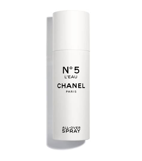 chanel n 5 l'eau l'eau all-over spray|Chanel no 5 l'eau sample.